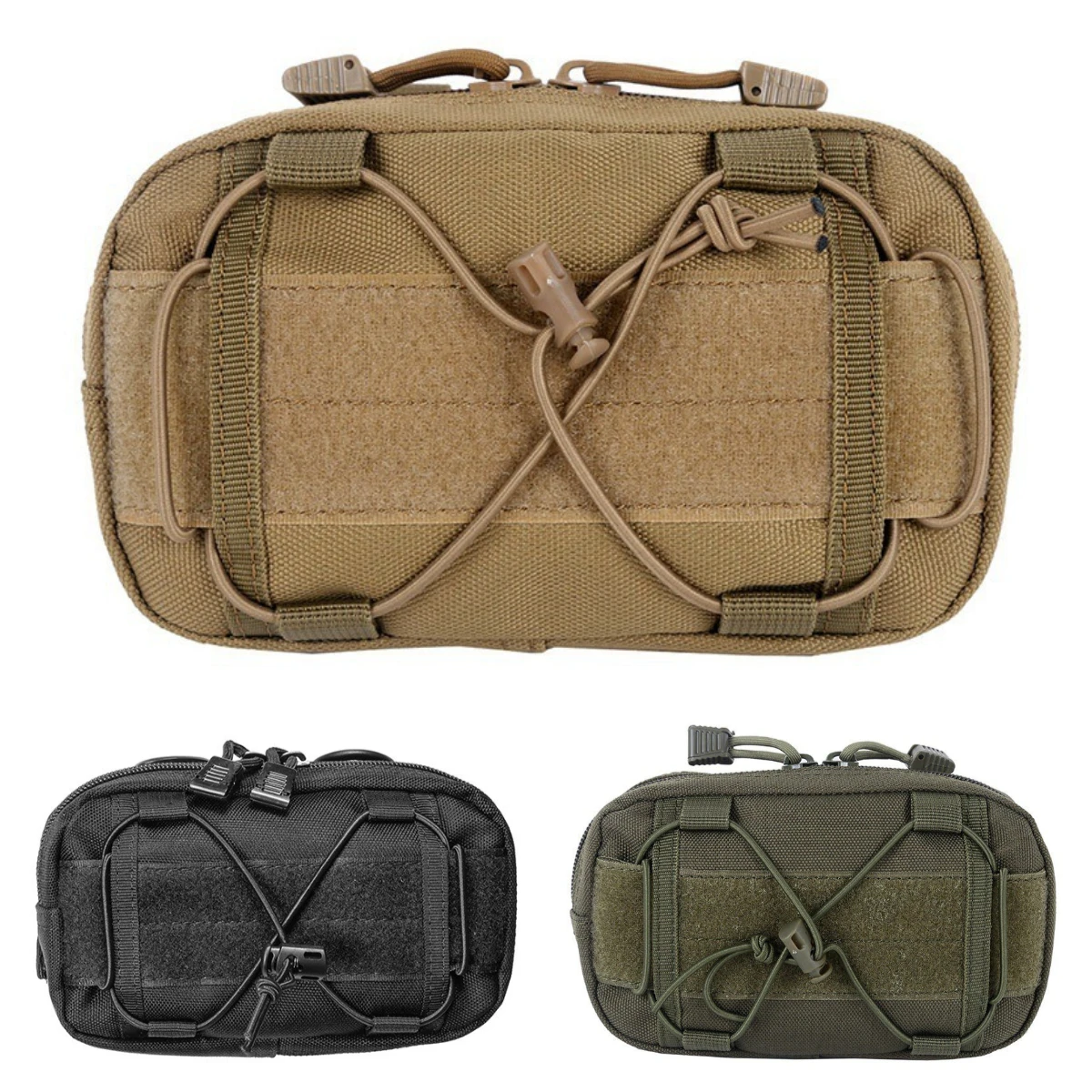 Nuevo bolso de cintura Molle, bolsa táctica de primeros auxilios médicos, bolsa para herramientas, bolsa para dispositivos, bolsa de caza para deportes al aire libre, mochila, chaleco, bolsa de accesorios - imagen 2