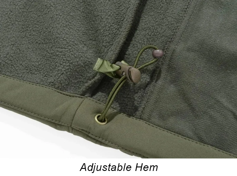 Chaqueta softshell táctica impermeable cortavientos forro polar - imagen 5