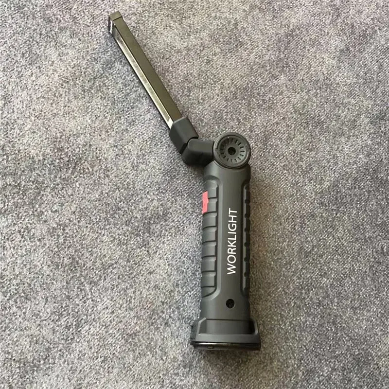 Linterna plegable en forma de L con carga USB, luz LED de emergencia, luz roja, luz blanca, luz de señal de rescate de emergencia para exteriores - imagen 3