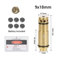 9x18mm With Cap