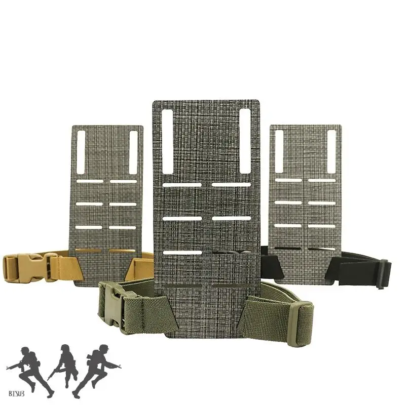 Funda Modular con cinturón táctico, bolsa Mag de Paintball individual, tabla colgante inferior Tegris con correa para pierna y muslo - imagen 5