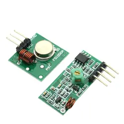Módulo receptor inalámbrico RF, placa de módulo transmisor, superregeneración ordinaria, 315/433MHz, DC5V para Raspberry PI Smart Home