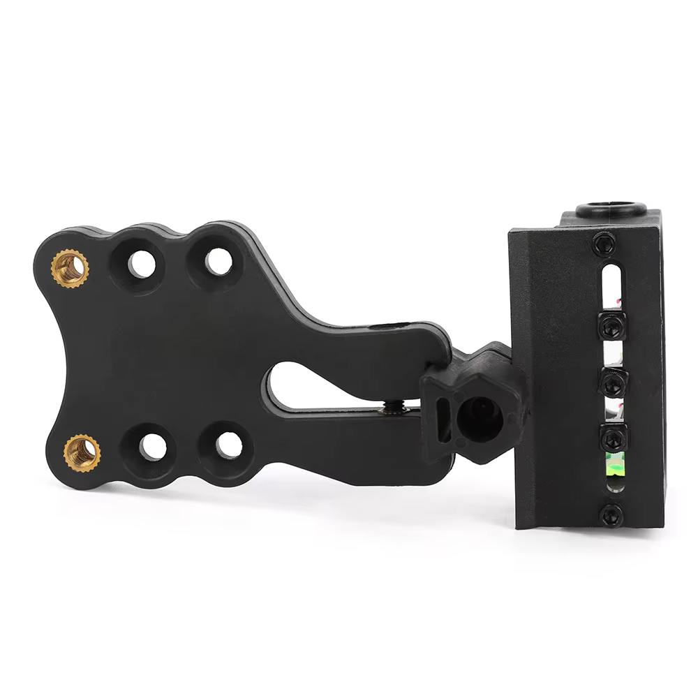 Mira para arco compuesto con fibra óptica ajustable, caza y tiro - imagen 5