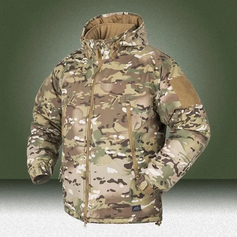 Chaqueta cortavientos impermeable para hombre y mujer, abrigo cálido de invierno, para caza, Camping, senderismo - imagen 2