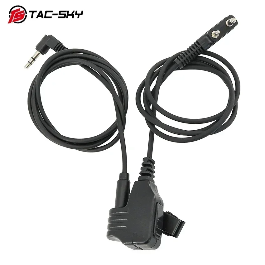 Adaptador Ptt para auriculares tácticos de TAC-SKY, cascos electrónicos de tiro, para modelos Walker's Razor/Hunt Leight /ZOHAN EM054 - imagen 3