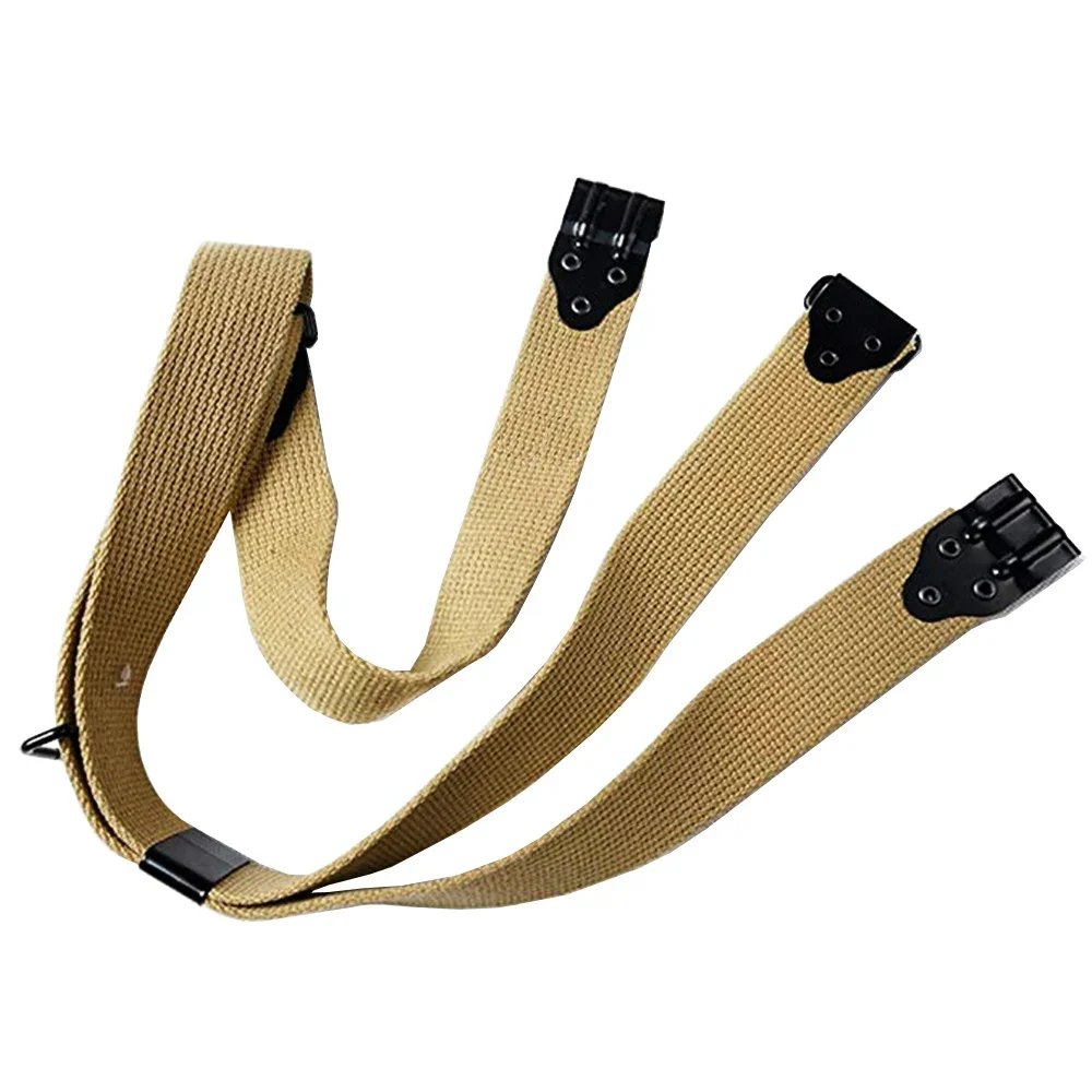 Cinturón de soldado estadounidense de la Segunda Guerra Mundial, cinturón de eslinga Thomsen equipado con arnés Vintage, equipo de reproducción de historia Thomson