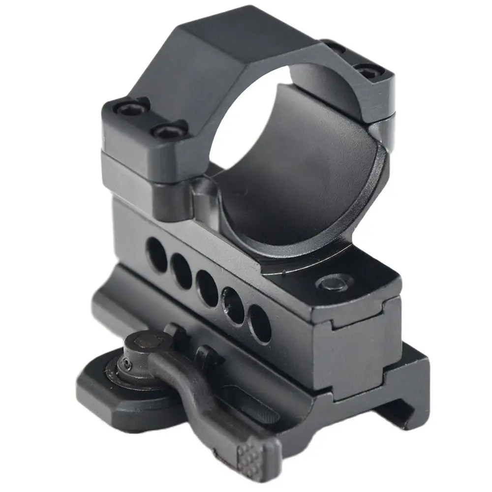 Shooin-mira óptica, punto rojo, montura de mira, anillo de 1 pulgada, 30mm, liberación rápida, Base Picatinny de 20mm - imagen 2