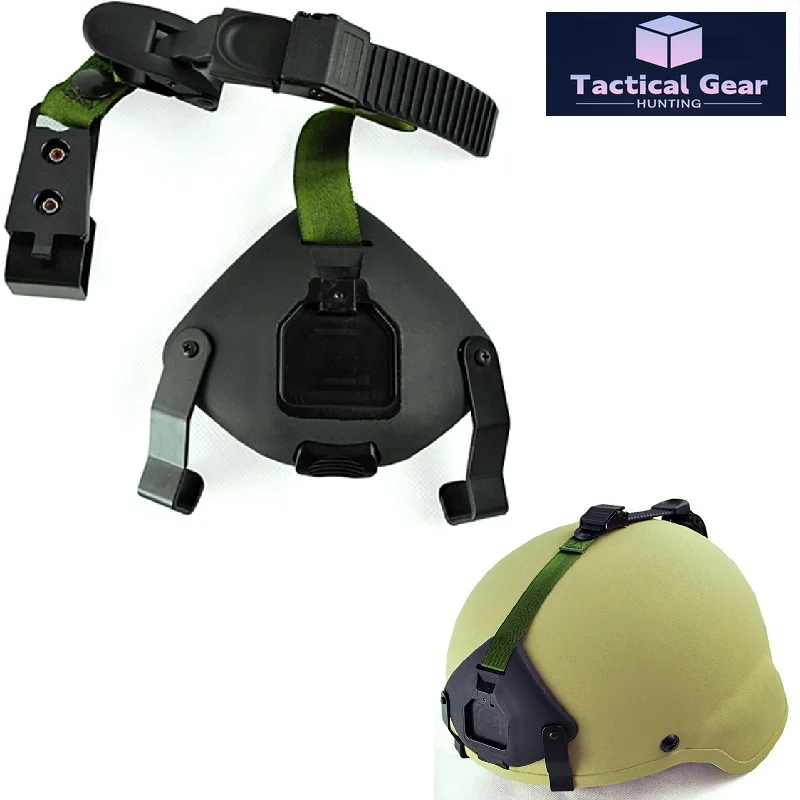 Soporte NVG de tres orificios para cascos tácticos MICH TC2000, cubierta, FR Airsoft y uso en exteriores