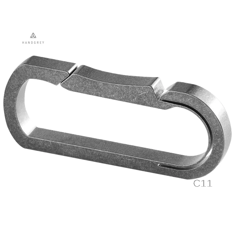 Llavero C11 con hebilla para colgar, accesorio de aleación de titanio, rodamiento completo integrado - imagen 3
