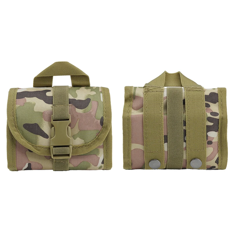Carcasas tácticas Molle para escopeta, 14 balas, accesorios de caza Airsoft, bolsa de munición, soporte para balas, bolsa para cartuchos de Rifle - imagen 5