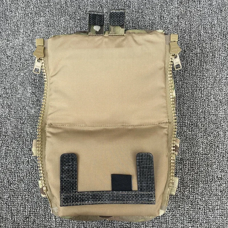 Chaleco táctico FCPC V5, bolsa con cremallera, bolsa de Panel Airsoft 500D, chaleco de engranaje, bolsa de almacenamiento portadora de placa Multicam de asalto - imagen 4