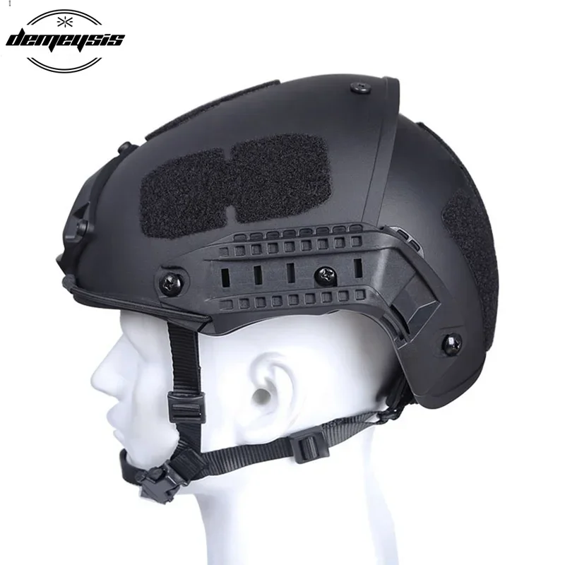 Casco táctico de entrenamiento de combate, Protector de cabeza de Paintball con montaje de visión nocturna - imagen 3