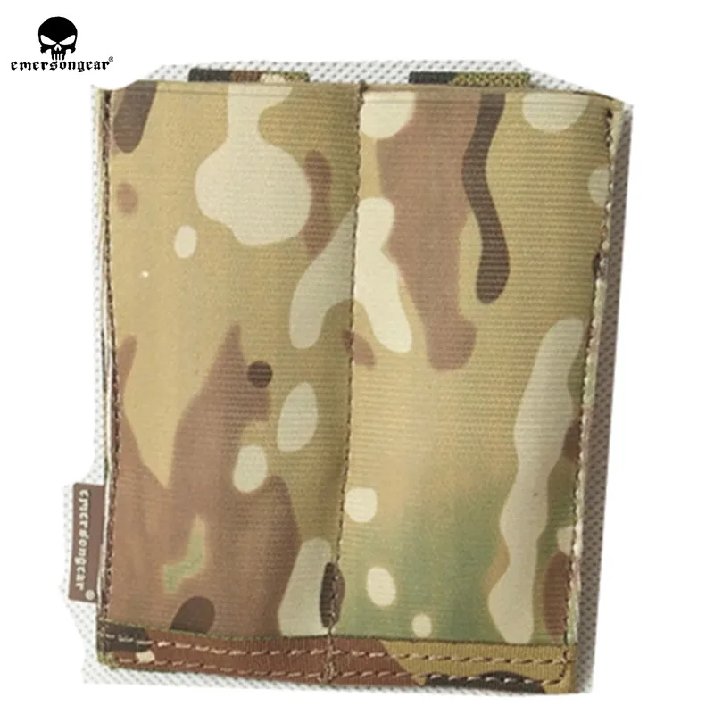 Emersongear-estuche táctico de alta velocidad para pistola, bolsa de munición de doble pistola, Molle Airsoft CS Mag, funda de dibujo rápido - imagen 2