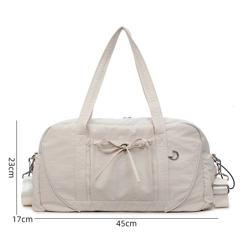 Bolso grande para gimnasio, Fitness, Yoga, viajes al aire libre, senderismo, bolso cruzado, deportes, Camping, bolsos de hombro, equipaje de negocios, lona - imagen 4