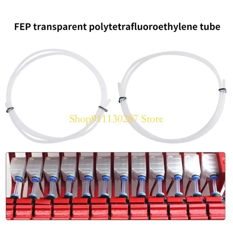 Tubo FEP entrega filamento sin costuras J1HC 2,5 mm x 4 mm, tubo FEP compatible con impresoras 3D Tubo FEP
