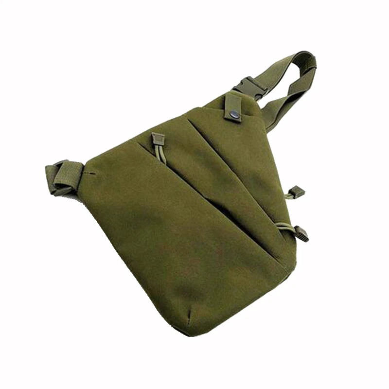 Bolso de hombro táctico al aire libre para hombre, bolsa de pecho de viaje deportivo para caza, senderismo, Camping, bolsas cruzadas, funda de pistola de almacenamiento Molle - imagen 3