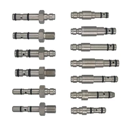 Válvula adaptadora de carga rápida con sonda de llenado inox