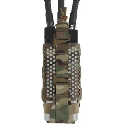 Bolsa MOLLE táctica para radio walkie-talkie