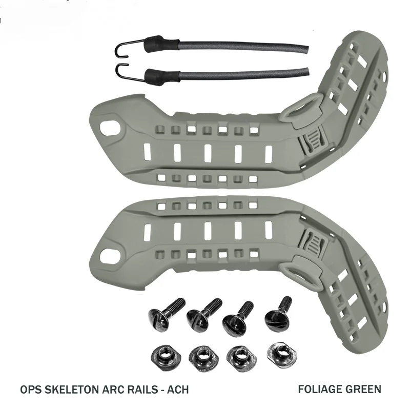 Casco táctico MICH, Riel de guía lateral ACH2, rieles de montaje, accesorios para casco de caza y tiro, Airsoft MICH2000 - imagen 3