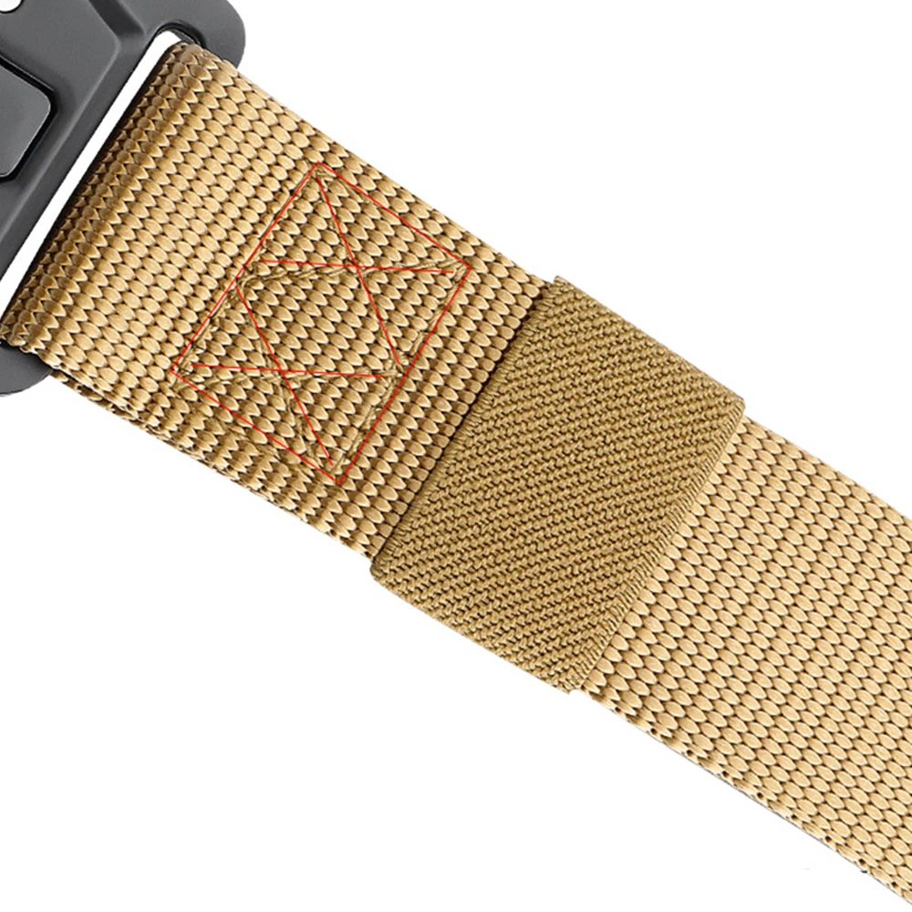 Nuevo Cinturón táctico para hombre, cinturón de trabajo informal tejido de poliéster, cinturón con hebilla rápida para exteriores - imagen 3