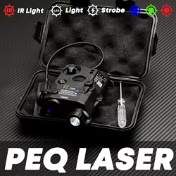PEQ-15 linterna táctica IR NGAL con riel Picatinny