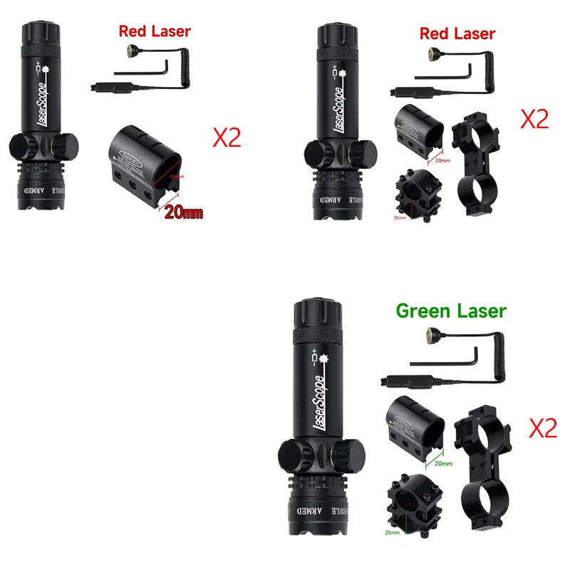 Conexión de pago al cliente con láser rojo y verde