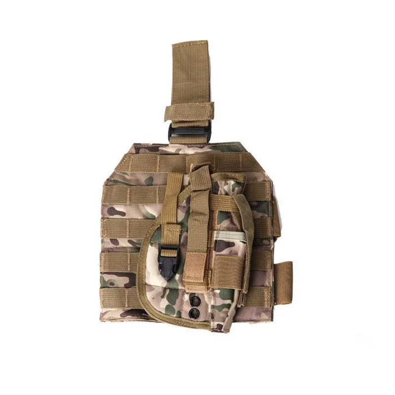 Funda táctica para pierna de caída, Molle desmontable, funda para muslo, arnés de pierna de caza para GL17 19 1911 Beretta M9 SIG P226 - imagen 3