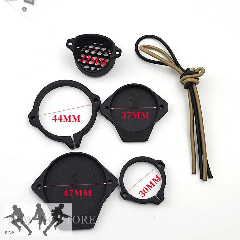 Cubierta protectora de lente de protección de luz con impresión 3D táctica para ACOG PVS14 ATACR 1-8X VUDU Red Dot Sight Accesorios - imagen 4