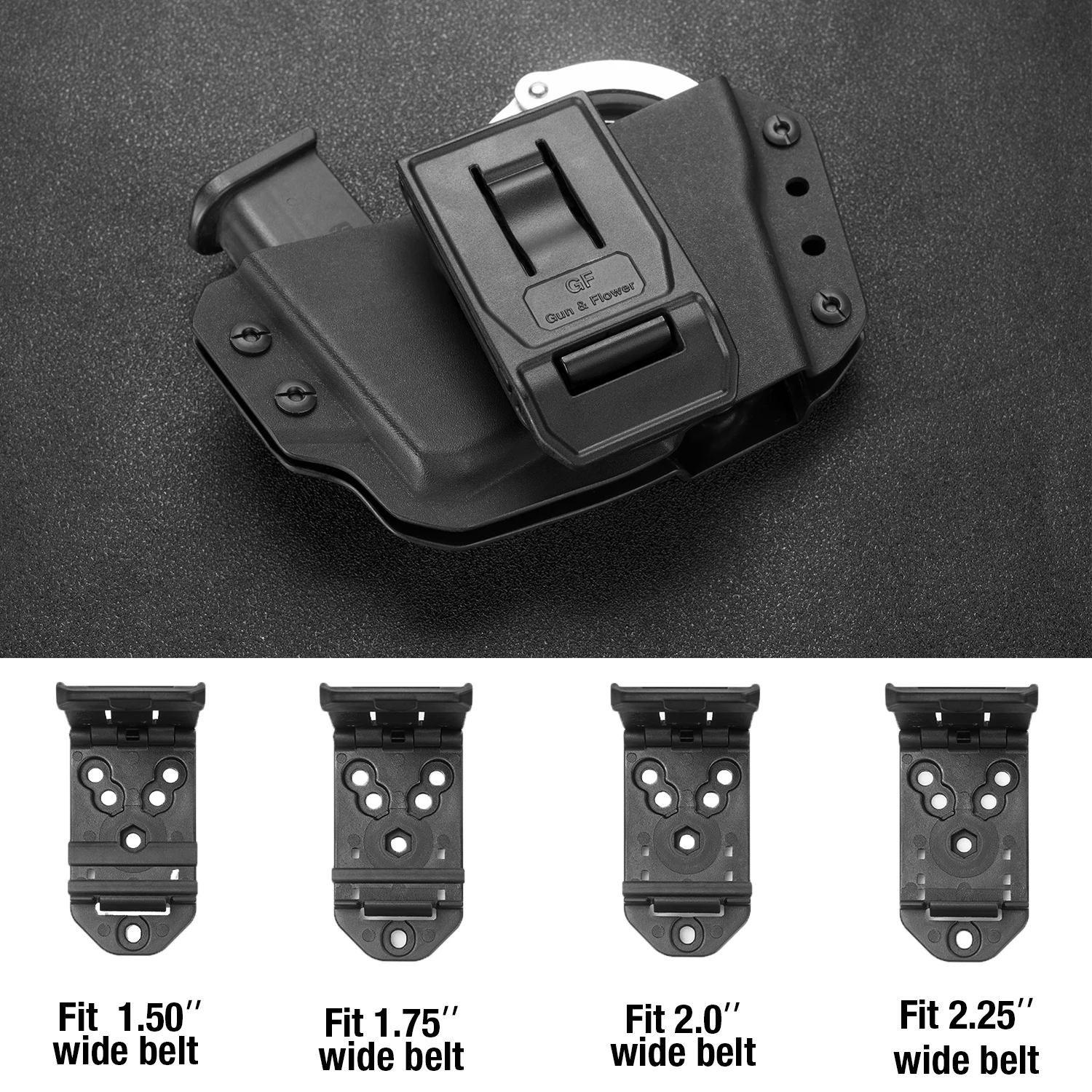 Funda Kydex porta esposas y cargador doble táctico - imagen 4