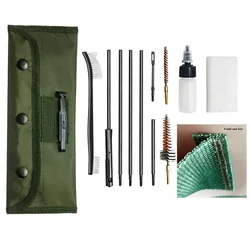Kit limpieza pistola con cepillo y varilla para cañón