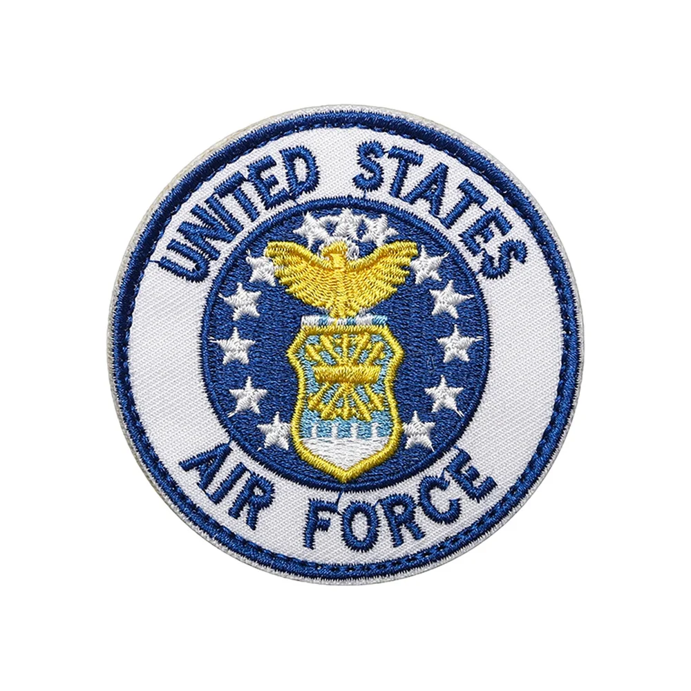 Parche de la Fuerza Aérea de EE. UU., Meme, citas tácticas divertidas, Velcros morales, insignia de sujeción con gancho bordado para mochila Molle, gorra, pantalones vaqueros