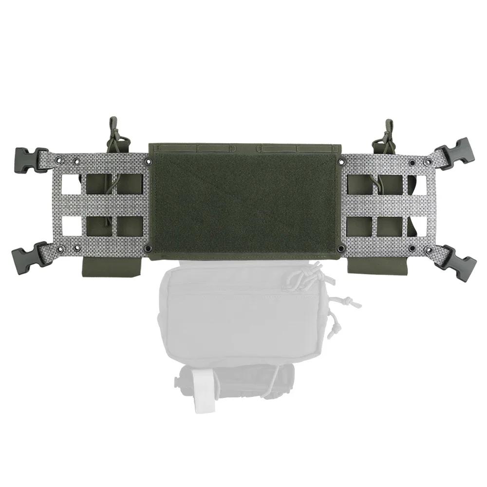 Tablero colgante de carga MOLLE multifuncional, bolsa de herramientas tácticas, aparejo de pecho montado en el chasis, chaleco de caza, expansión táctica, MK4 - imagen 5