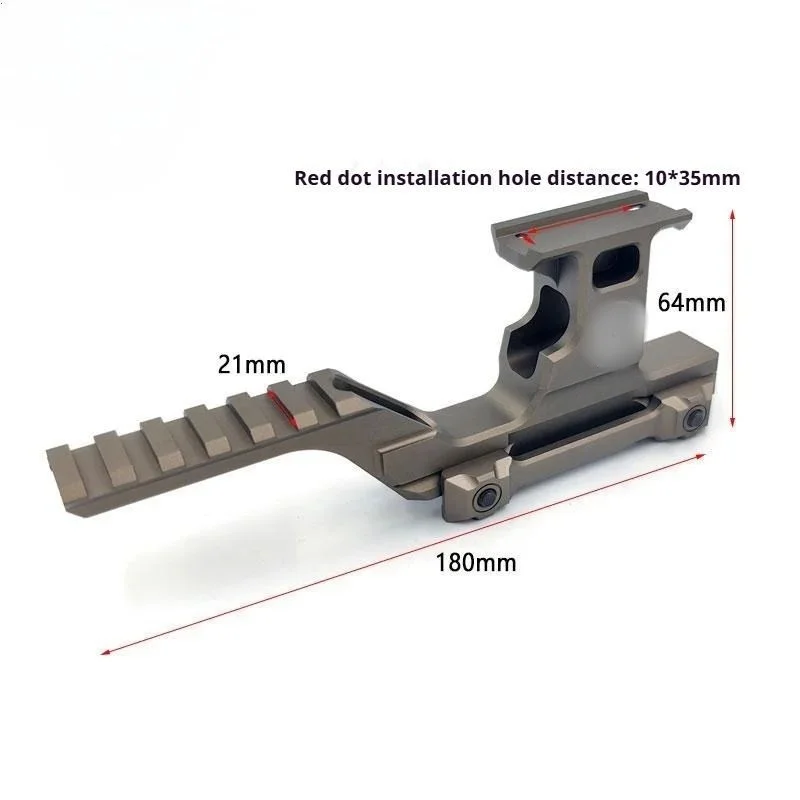 Soporte Element Hydra Raiser UNITY táctico GB-RS Base totalmente metálica T2 H1 riel de 20 mm - imagen 4