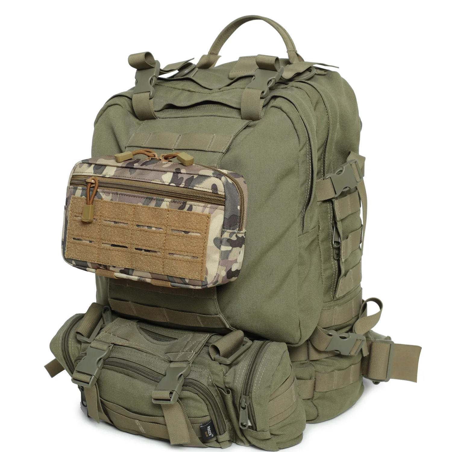 Bolsa táctica Molle EDC, botiquín de primeros auxilios, bolsa para teléfono móvil, riñonera, bolsa de herramientas de utilidad EMT de emergencia, bolsa de caza - imagen 5