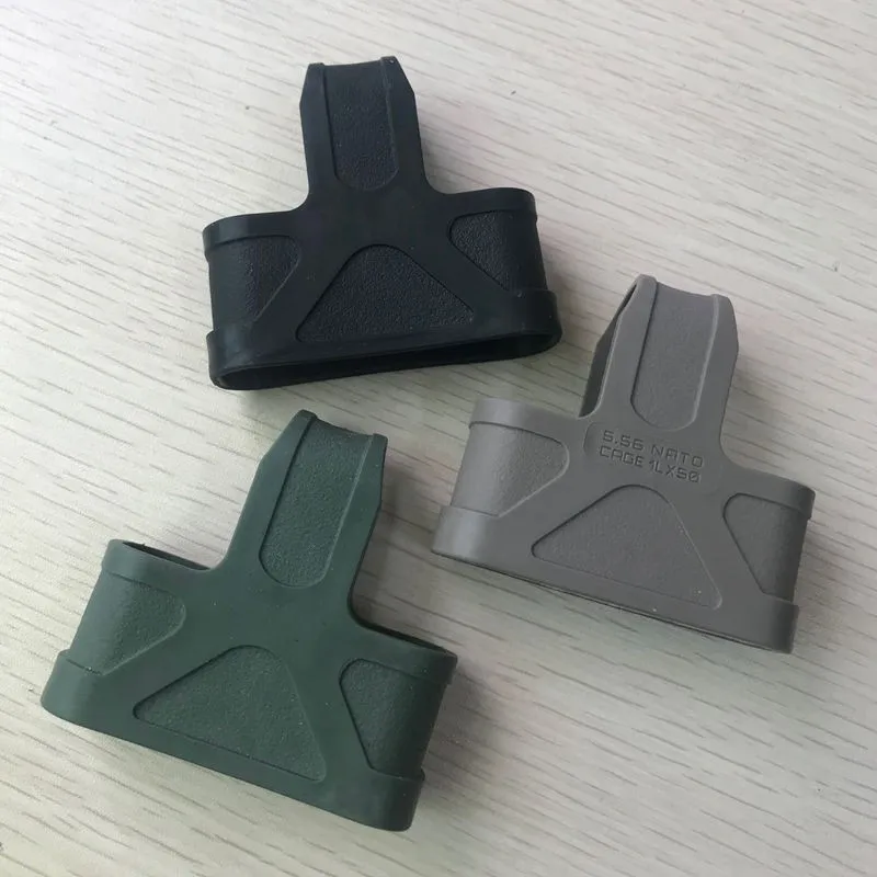 5,56 NATO Fast Mag goma jaula bucles guante funda Airsoft M4/M16 funda de asistencia para revistas accesorios para armas de caza - imagen 4