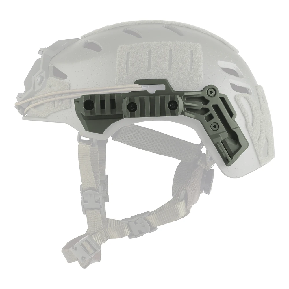 Caza: riel para casco Wendy 3.0 de nailon listo, compatible con cascos Wendy y accesorios esenciales - imagen 5