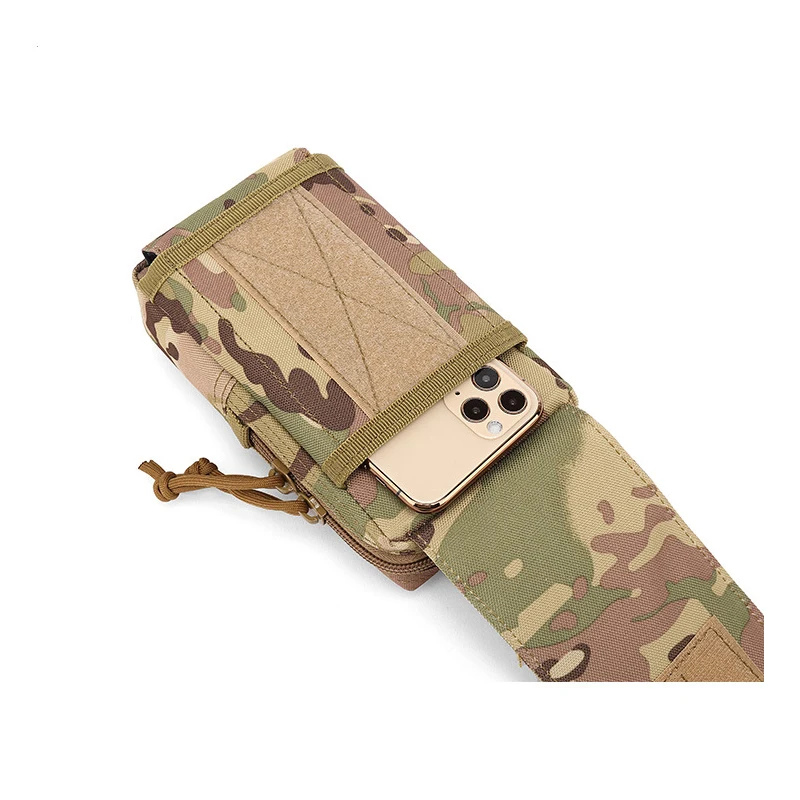 Bolsillo táctico para teléfono móvil, bolsa de ventilador militar multifunción para deportes al aire libre, bolsa de alpinismo, accesorios de almacenamiento - imagen 3