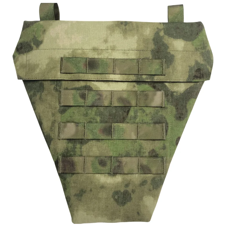 ATFG MC Camo LAP Panel 500D Nylon Delustered protección táctica de la ingle MV bolsa de plataforma inferior del Abdomen bolsa de ingle Molle LAP - imagen 2