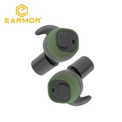 Earmor-tapones para los oídos M20 MOD3, dispositivo electrónico antirruido, con cancelación de ruido, protección auditiva para tiro