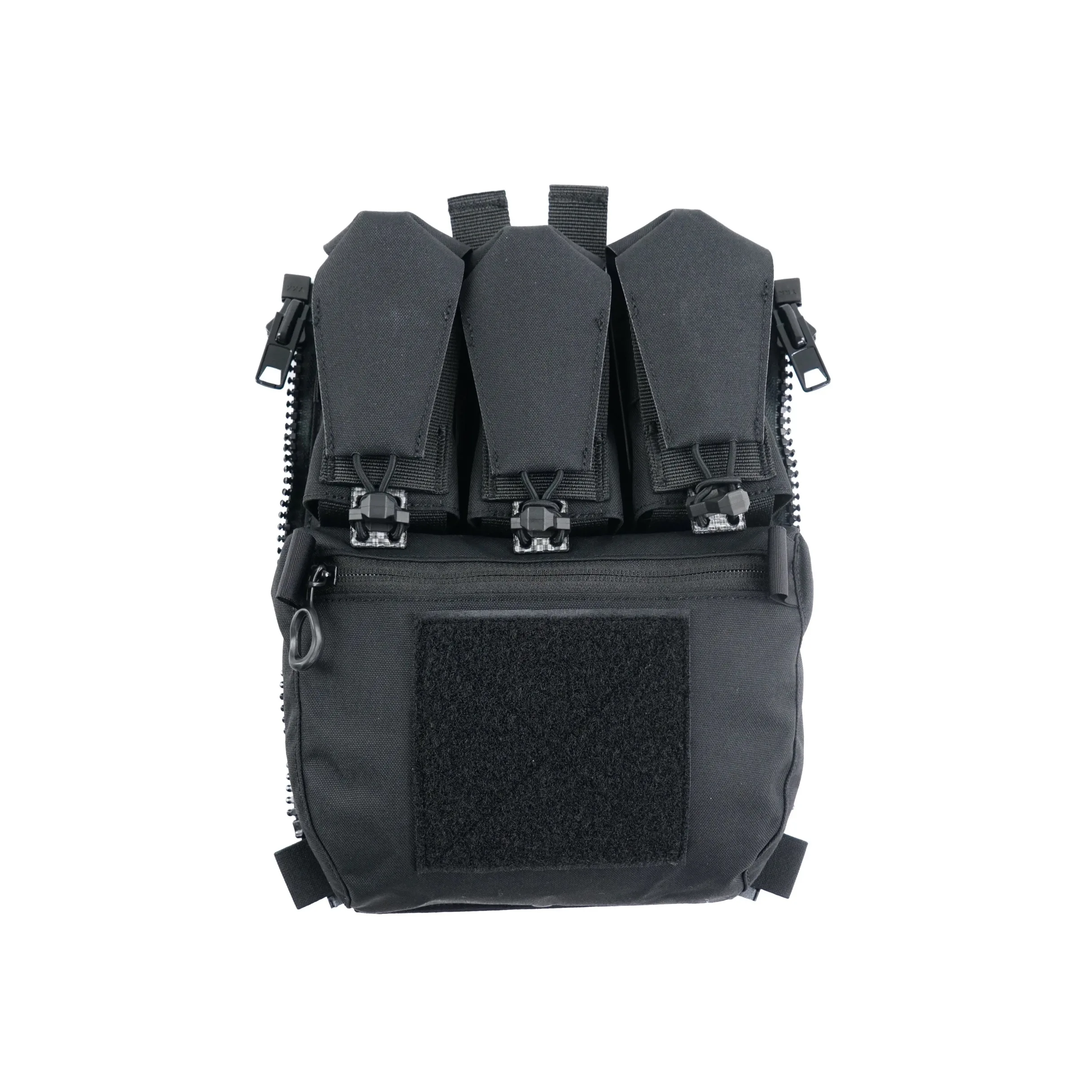 Panel trasero de chaleco táctico AFG-P115 FCPC V5 con tres flashes y un corte láser MOLLE horizontal - imagen 5