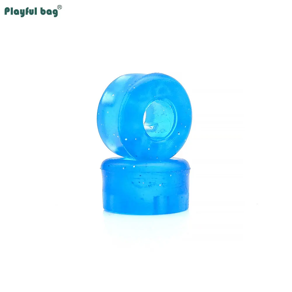 Almohadilla de choque de PU/PVC para monopatín y patines de doble fila 85A 95A, accesorios para patines AMB310, 4 Uds. - imagen 3