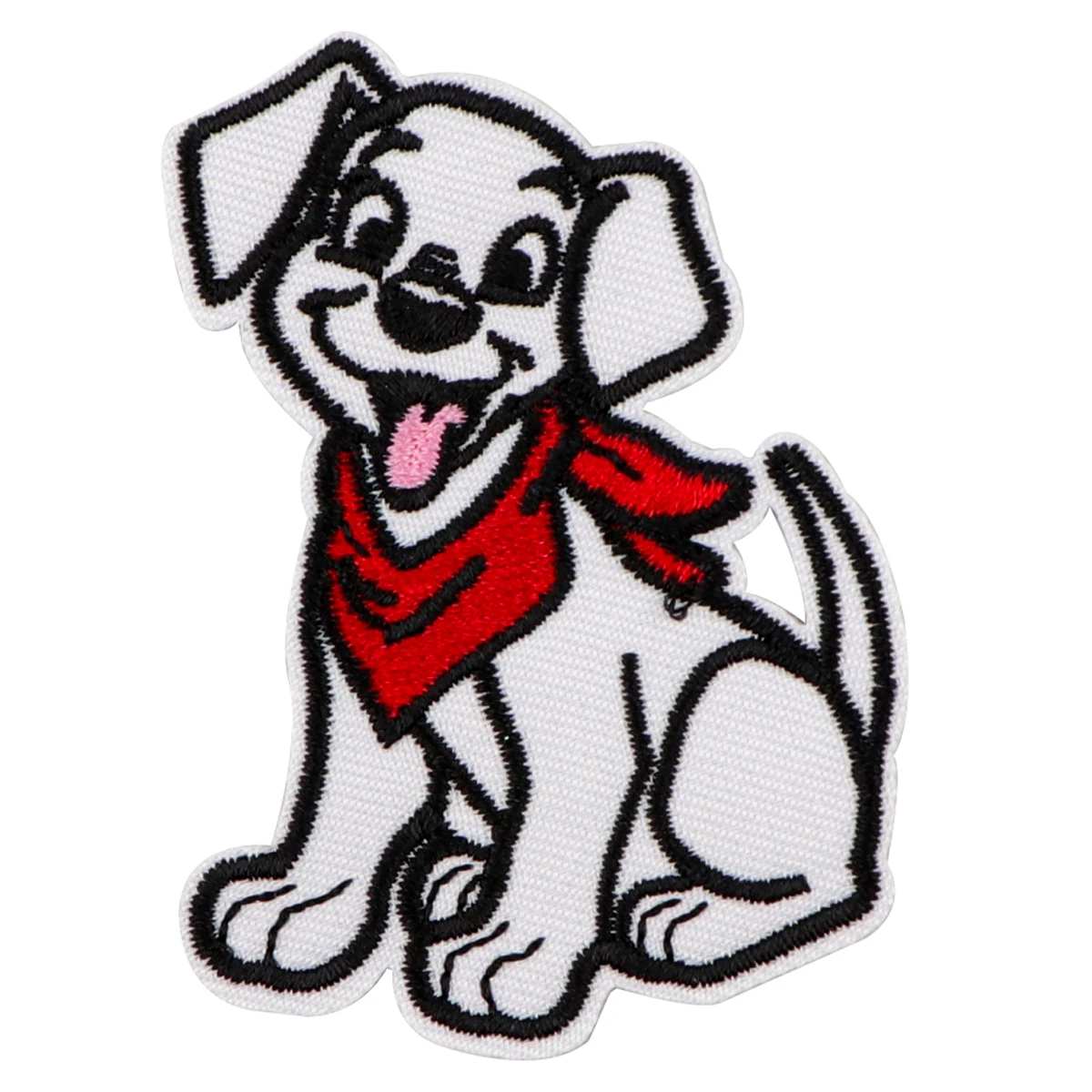 Parche bordado de perro lindo, Animal de dibujos animados, parches termoadhesivos para ropa, insignias de costura DIY - imagen 5