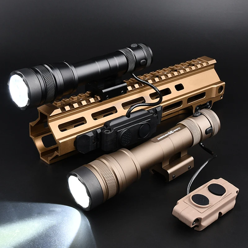 Tactiacl-minikit de luz para caza, linterna potente de 1,0 lúmenes, con Micro Kit de nube, compatible con carril de 20mm AR15 Airsoft - imagen 2