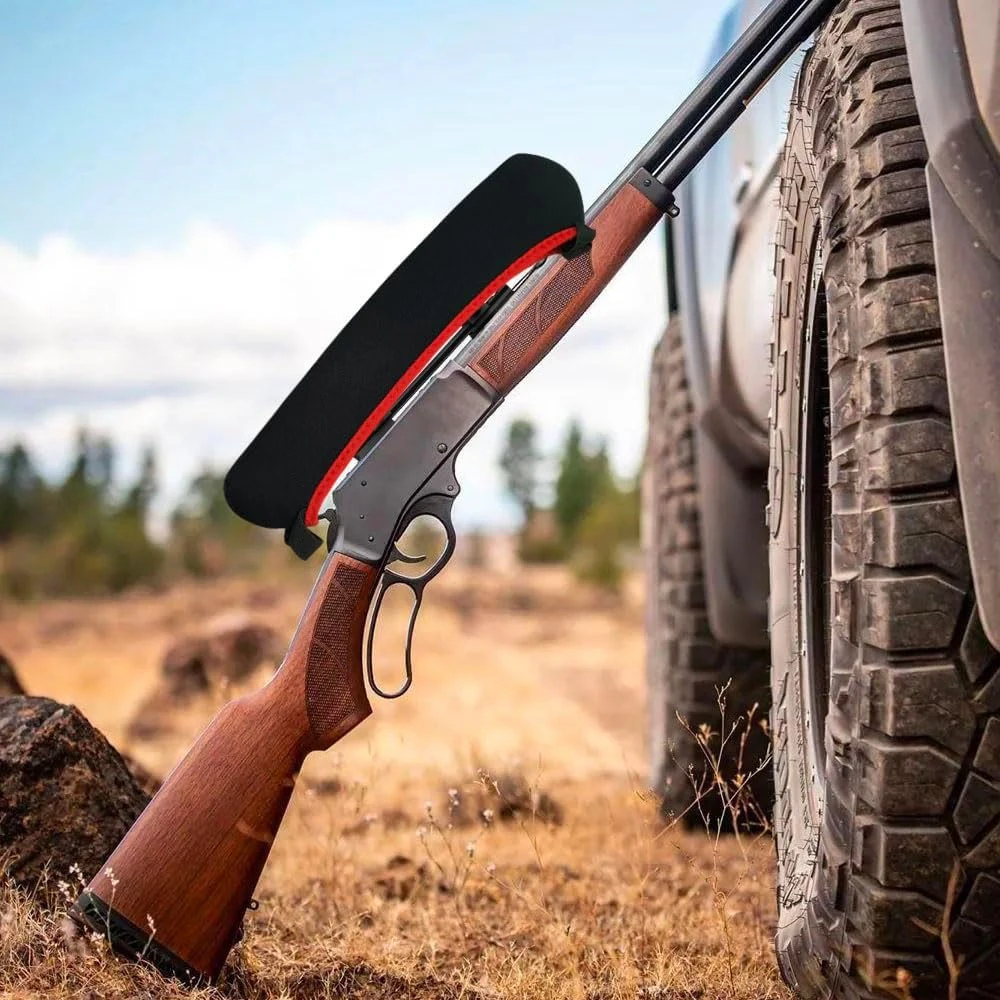 Funda grande para Rifle de caza, bolsa protectora de neopreno de 13 "x 3,5", fundas elásticas para alcance de pistola, soporte duradero, accesorios para pistola - imagen 5