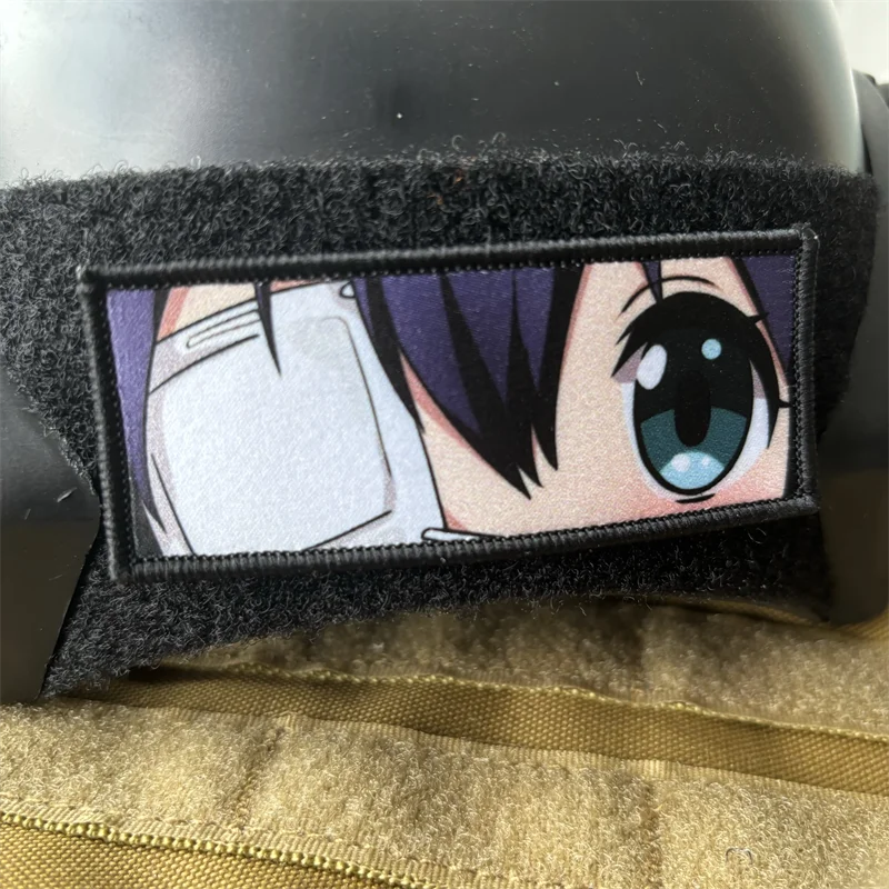 Parche velcro bordado Rikka Takanashi para mochila táctica - imagen 5