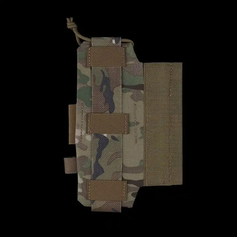 Bolsa de Radio táctica estilo R, soporte ajustable para walkie-talkie de caza al aire libre, chaleco Airsoft, portador de placa, equipo de almacenamiento de interfono - imagen 4