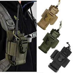 Bolsa portarradio MOLLE táctica para chaleco o cinturón