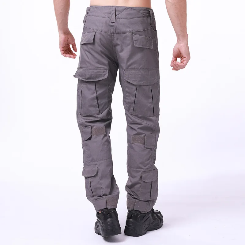 Pantalones de camuflaje tácticos para deportes al aire libre, impermeables, a prueba de viento, térmicos, transpirables, resistentes al desgaste, para senderismo y ciclismo, 4 estaciones - imagen 2