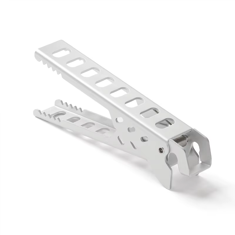 Clip de aluminio anticaliente para camping: soporte olla y mango sarten - imagen 5