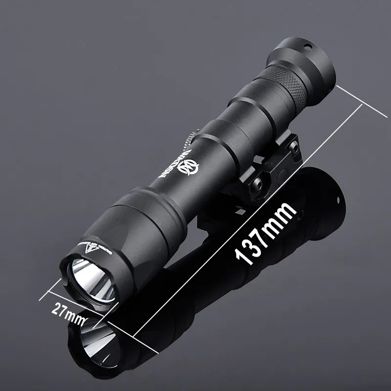 Linterna táctica WADSN M600, Arma de brazo M600C, luz de exploración, 600 LED lumes para exterior, AR15 Rifle de caza, Riel de 20mm de ajuste de Airsoft - imagen 5